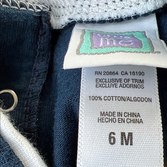 Little Me Baby Navy with Dog in Canoe Graphic Tee Style# 84803LK/LKI Size 6M - Picture 10 of 14